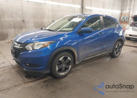 2018 Honda Hr-V Ex-L из США, поврежденный, VIN 3CZRU6H72JM712759
